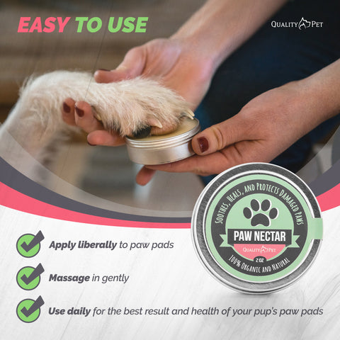 Paw Nectar Organic Dog Paw Balm – QualityPet